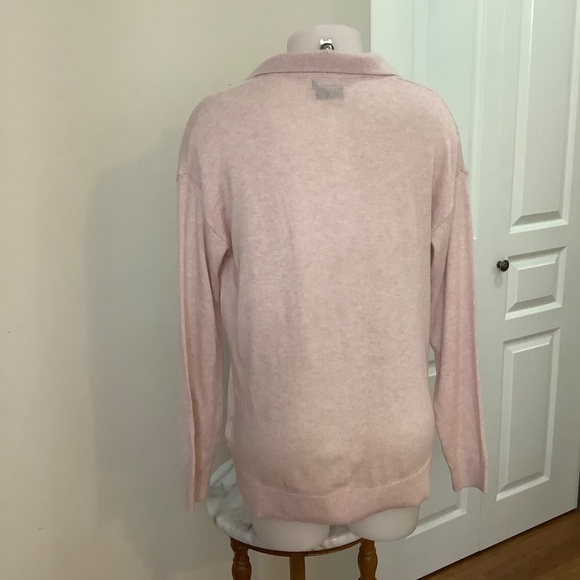 Reitmans Cashmere blend pink sweater Large 38 bust Excellent condition - Picture 4 of 11